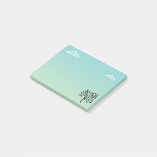 Post-it® Murmuration des étourneaux (Incliné)