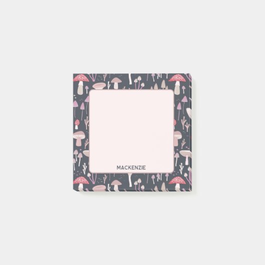 Post-it® Mushroom Toadstool Fungi Personnalisé (Devant)