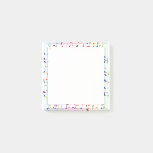 Post-it® Music Notes, professeur de musique (Devant)