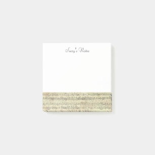 Post-it® Musicien vintage de notes musicales