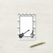 Post-it® Musique (Sur un bureau)