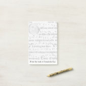 Post-it® Musique antique (Sur un bureau)