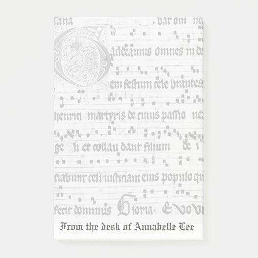 Post-it® Musique antique (Devant)