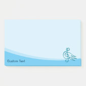 Post-it® Musique Blue Bird (Devant)