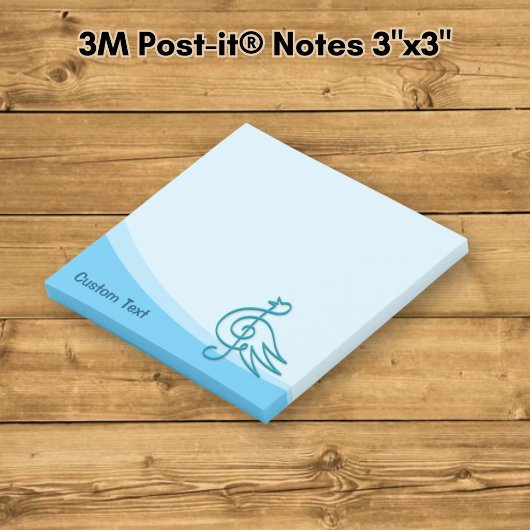 Post-it® Musique Blue Bird