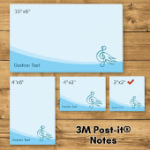 Post-it® Musique Blue Bird