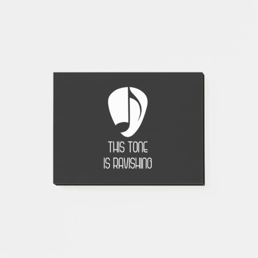Post-it® Musique Ce Ton Est Ravissant (Devant)
