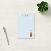 Post-it® Musique classique Violon Bleu (Bureau)