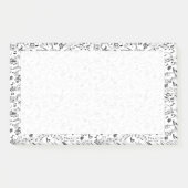 Post-it® Musique Notes musicales Noir et blanc (Devant)