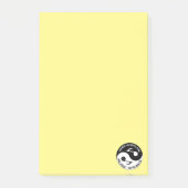 Post-it® Musique Yin yang (Devant)