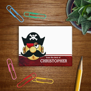 Post-it® Mustache Pirate Personnalisé