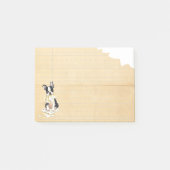Post-it® My Boston Terrier Ate mes devoirs (Devant)