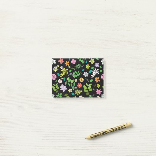 Post-it® My Flower Design 5 (Sur un bureau)