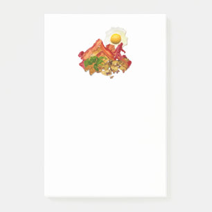 Post-it® My Ketchup Gone Squatchine pour le petit déjeuner