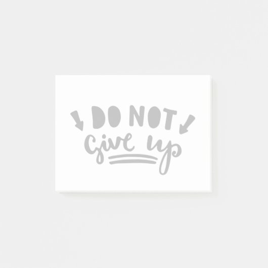 Post-it® N'abandonnez pas (Devant)