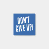 Post-it® N'abandonnez pas la motivation bleue profonde posi (Devant)