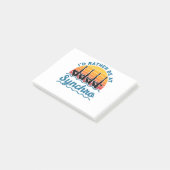 Post-it® Nage synchronisé Je préfère être à Synchro (Incliné)