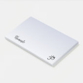 Post-it® Namaste Om Symbole Pale Purple Yoga Studio (Incliné)