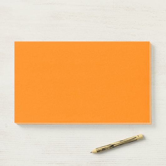 Post-it® Naranja (Sur un bureau)