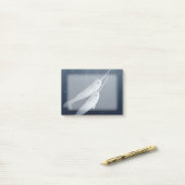 Post-it® Narwhals mignon nageant ensemble sous l'eau (Sur un bureau)