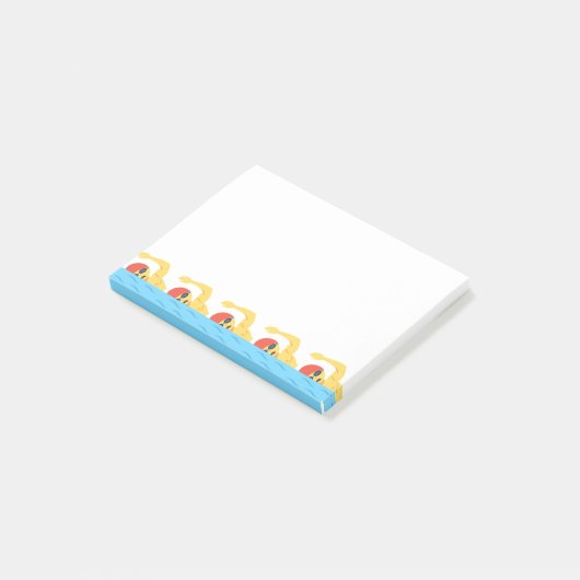 Post-it® Natation Emojis (Incliné)