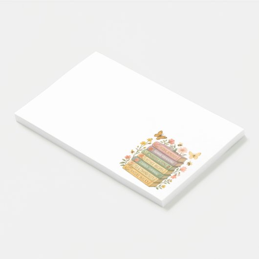 Post-it® Nature et livre Lover Botanique Stack (Incliné)