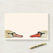 Post-it® Nature Les multiples visages d'un cygne (Sur un bureau)