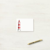 Post-it® Nautical Lighthouse Beach Ocean Sailor (Sur un bureau)