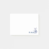 Post-it® Nautilus Seashell & Starfish Marine Life Custom (Devant)