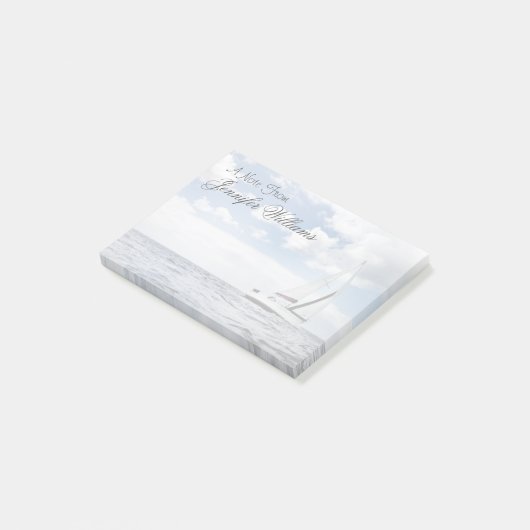 Post-it® Navigation de yacht en mer ouverte (Incliné)