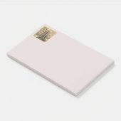 Post-it® Navire Vintage et carte (Incliné)