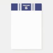 Post-it® Navy Blue White Team (Devant)