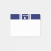 Post-it® Navy Blue White Team (Devant)