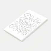 Post-it® N'ayez pas peur pour être vous-même (Incliné)