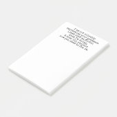 Post-it® Ne corrige pas silencieusement ta grammaire (encor (Incliné)