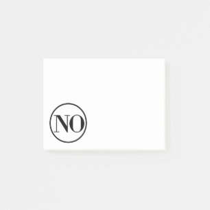 Post-it® Ne dites aucun bloc-notes impertinent