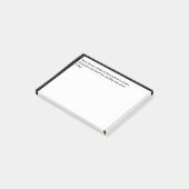 Post-it® Ne dites jamais à votre ordinateur que vous êtes p (Incliné)