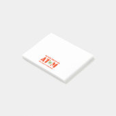 Post-it® Ne faites jamais confiance à un atome dans (Incliné)