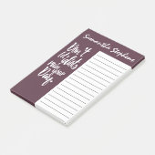 Post-it® Ne laissez pas les idiots ruiner votre citation (Incliné)