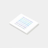 Post-it® ne me dis pas de sourire (Incliné)