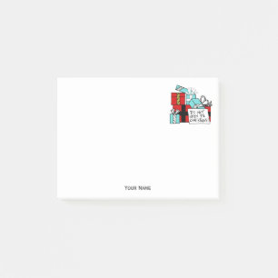 Post-it® Ne pas ouvrir jusqu'à Noël présente Noël