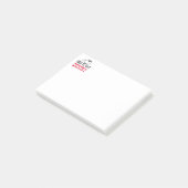 Post-it® Né pour jouer pays (Incliné)