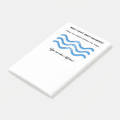 Post-it® Ne votez pas ? Ne te plains pas ! (Incliné)