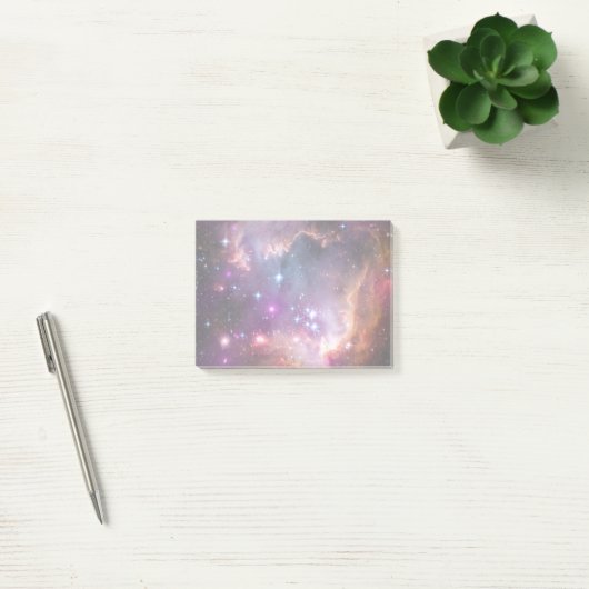Post-it® Nébuleuse violette de l'espace extra-atmosphérique (Bureau)