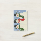 Post-it® Neige (Sur un bureau)