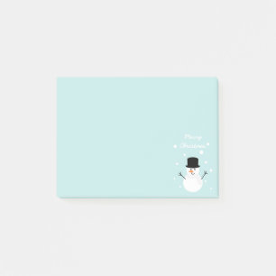 Post-it® Neige de fête de vacances de Noël d'hiver mignon