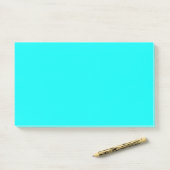 Post-it® Neon Aqua (Sur un bureau)