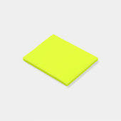 Post-it® Neon Chartreuse couleur solide | Classique (Incliné)
