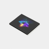 Post-it® Neon Firefly sur noir (Incliné)