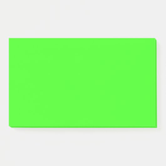 Post-it® Neon Green JUMBO (Devant)